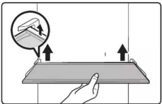 Cookology CFDF391IX - CLEANING OF GLASS SHELF - 1