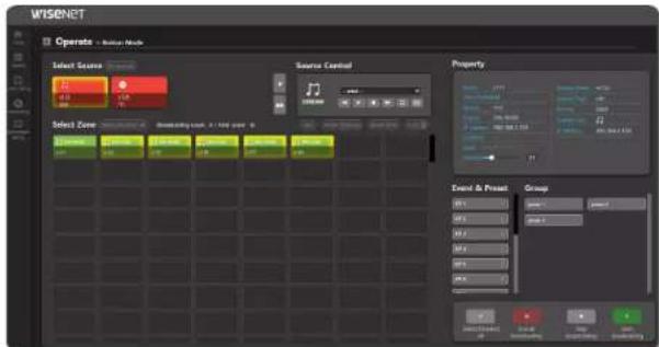 Hanwha SPA-H100W - using controller mode - 6