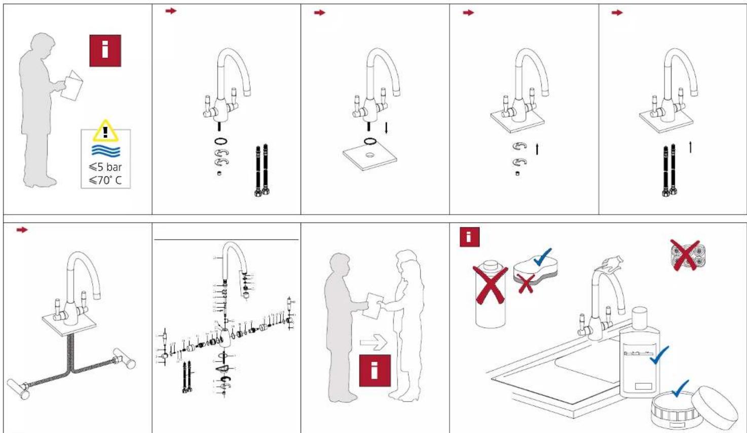 Caple AVE2/BK - INSTALLATION GUIDE - 1