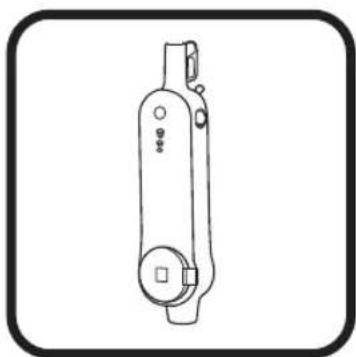 Line drawing of a mechanical device with no visible text or symbols
