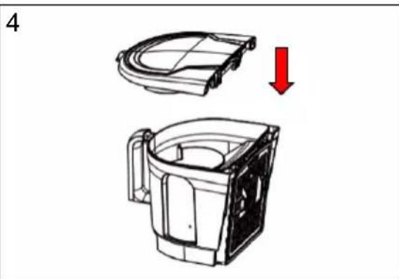 Duronic VC7020 - Emptying and cleaning the dust container - 4