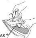 PANASONIC NI-U400 - How to use as an iron - 2