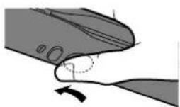 PANASONIC EH-HV70 - About thumb holder - 1