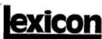 LEXICON M224XL - Notice - 1