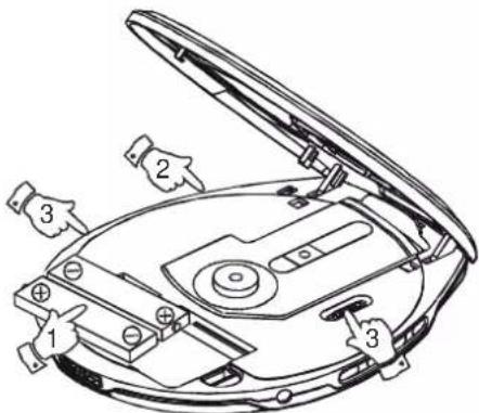 Technical diagram of a robotic device with numbered components for identification