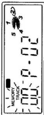 MEMORY TRACK 00:00:02 5 1 2 4 3