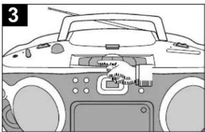 Emerson PD6528 - PLAYING CASSETTE TAPES - 3