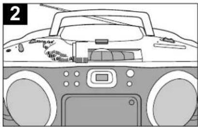 Emerson PD6528 - PLAYING CASSETTE TAPES - 11