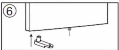 WINIA WRN-M320EW - DOOR REVERSAL INSTRUCTIONS - 6