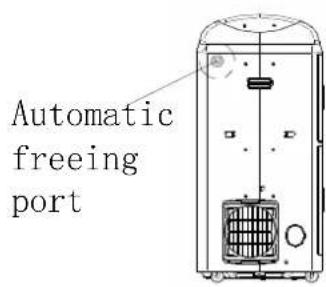 Automatic freeing port