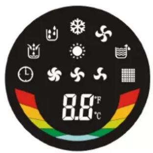 8.8°F °C