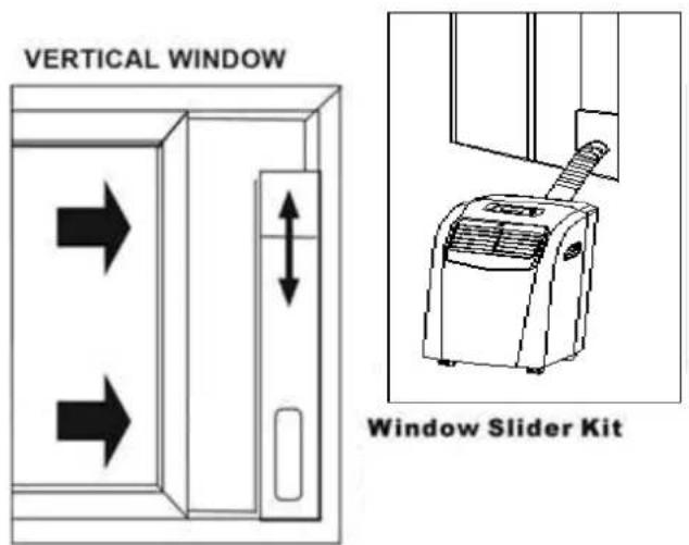 VERTICAL WINDOW Window Slider Kit