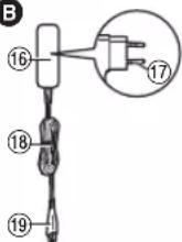 PANASONIC ES-ST37 - Parts identification - 2