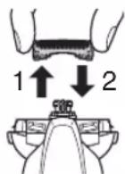 PANASONIC ES-ST37 - ▶ Replacing the inner blades - 1