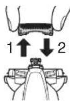 Exploded view diagram of a mechanical device with numbered components for assembly or maintenance reference.