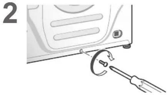 PANASONIC NA-V90FX2 - Installation of bottom cover - 2