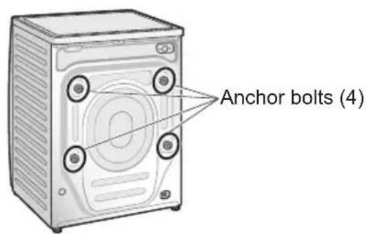 Anchor bolts (4)
