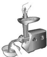 PANASONIC MK-GJ1700 - How to Use the Sausage Attachment - 4