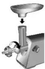 PANASONIC MK-GJ1700 - How to Use the Sausage Attachment - 2