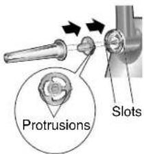 Protrusions Slots