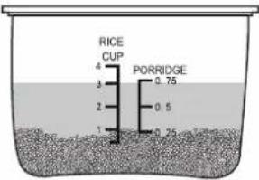 PANASONIC SR-DB071 - Preparation: Wash rice and add water. - 6