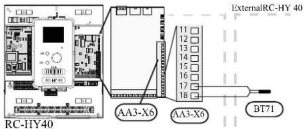 ExternalRC-HY 40 AA3-X6 AA3-X6 BT71 RC-HY40