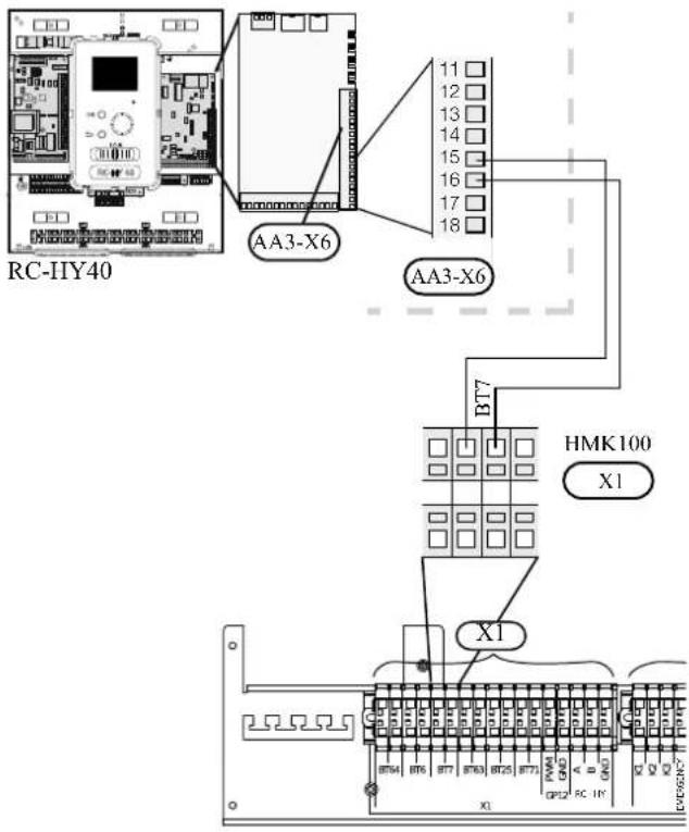 RC-IIY40 AA3-X6 11 12 13 14 15 16 17 18 AA3-X6 BT7 HMK100 X1 X1