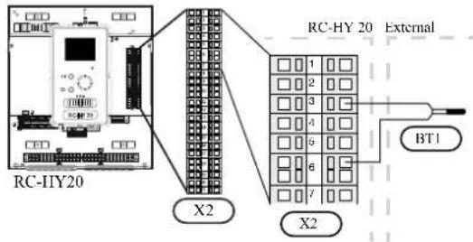 RC-IIY20 X2 RC-HY 20 External BT1 X2
