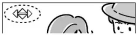 Simple cartoon illustration with a diamond shape, cloud, and hat (no text or symbols)