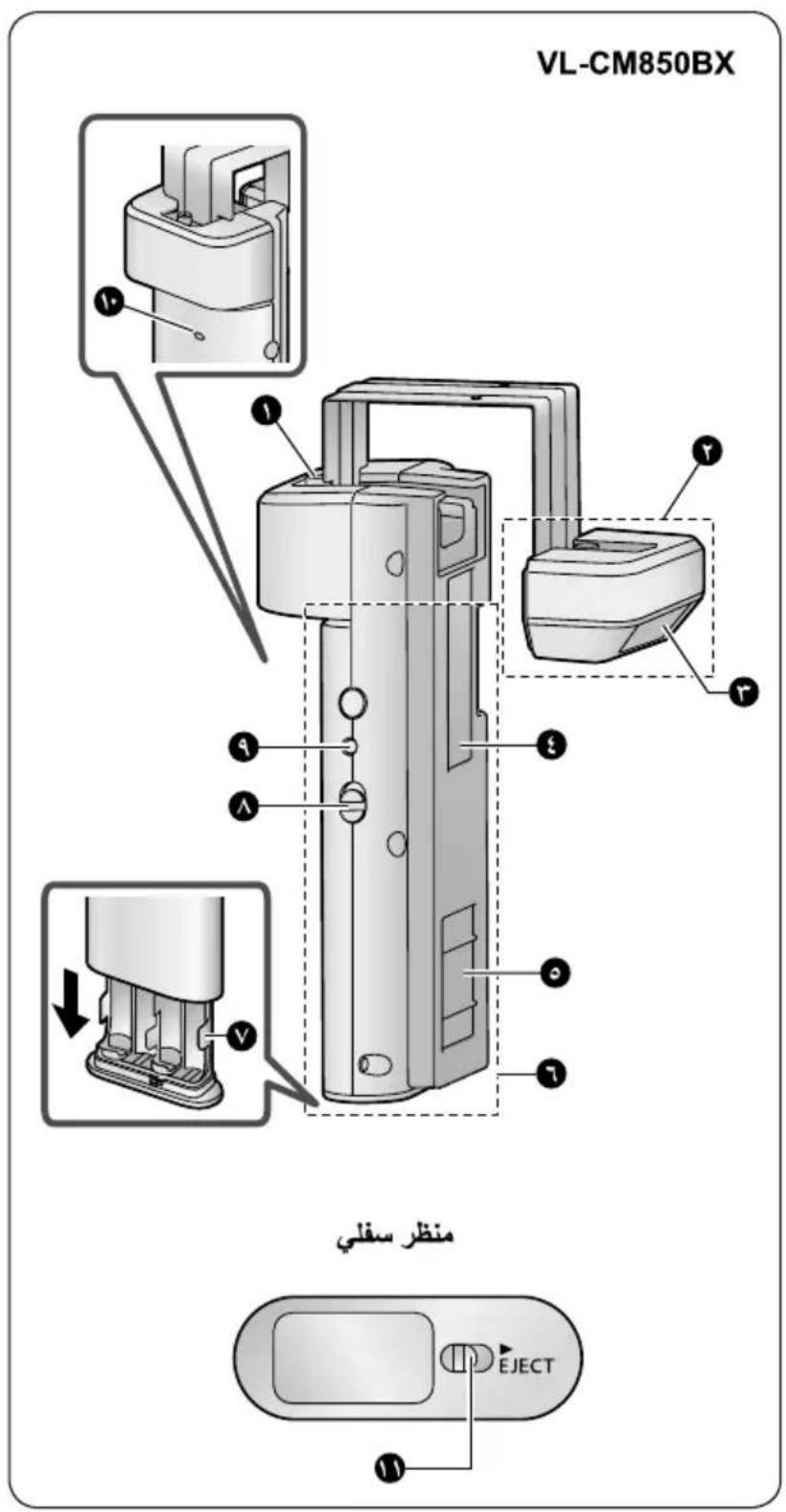 PANASONIC VL-SDM100BX - Quick Reference Guide (in Arabic) - 1