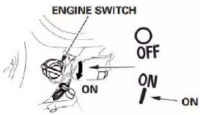 ENGINE SWITCH ON OFF ON ON