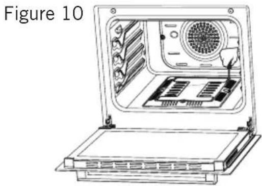 ASPES AKGW5900PBX - Removal of the lower burner: - 1