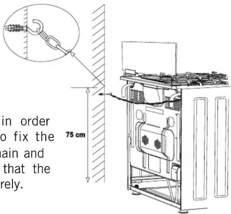 in order o fix the ain and that the rely. 75 cm