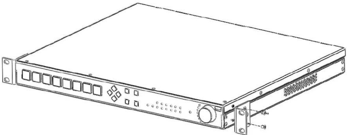 AMX NCITE-813AC - Mounting the NCITE-813 into an Equipment Rack - 2