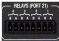 AMX NCITE-813AC - Relay Connections - 1