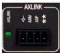 AMX DVX-2250HD - AxLink Port and LED (4-pin captive-wire) - 2