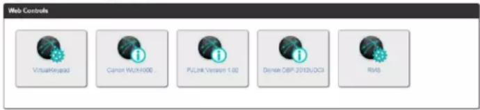 Web Controls VirtualKeypad Canon WUK4000 PULink Version 1.00 Delek DBP 2013U/DC3 RNAS