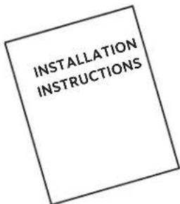 INSTALLATION INSTRUCTIONS