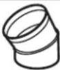 Element EM1601RQCB - Maximum duct length: - 4