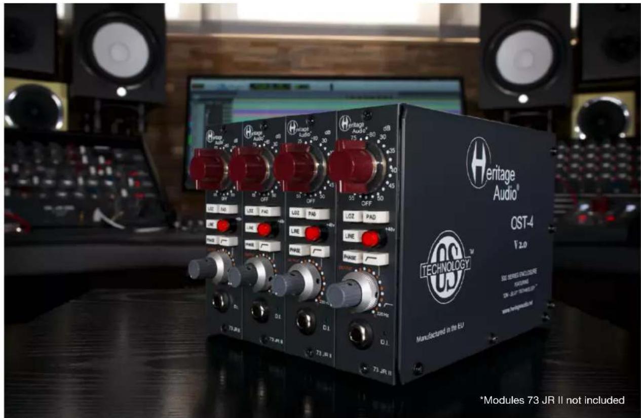 Heritage Audio® CST-4 V 2.0 TECHNOLOGY™ Manufactured in the EU *Modules 73 JR II not included