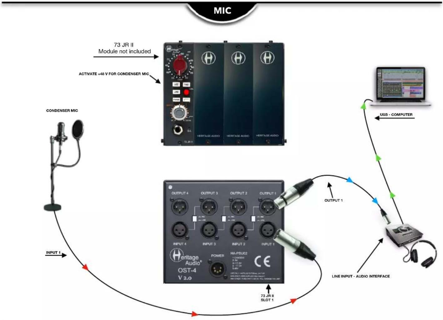 Heritage Audio OST-4 v2.0 - REAR - 2