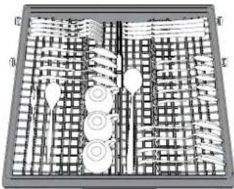 HOTPOINT HFO 3T241 WFG X - PÓŁKA-KOSZ NA SZTUĆCE - 2
