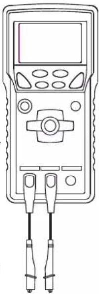 Sanwa LCR700 - [Measurement using the clipping leads "CL-700a"] - 4
