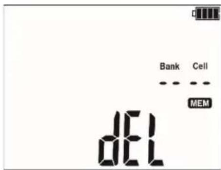 Bank Cell -- -- -- MEM dEL