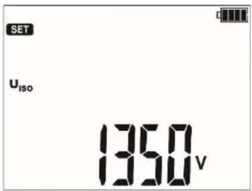SET Uiso 1350v