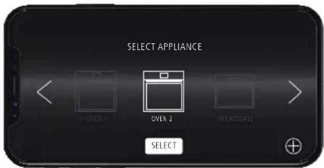 SELECT APPLIANCE OVER 1 OVER 2 MICROWAVE SELECT