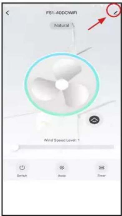 FS1-40DCWIFI Natural Wind Speed Level: 1 Switch Mode Timer