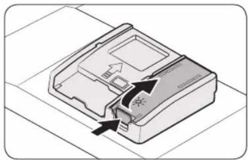 SAMSUNG DW60BS8505BI - Filling the rinse aid - 1