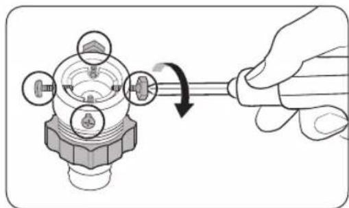 SAMSUNG WW8ST4542TE - Connecting to a non-threaded water tap - 2