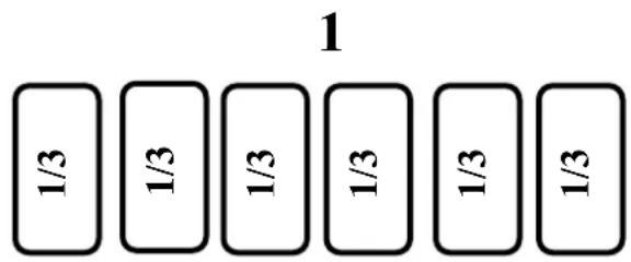 1 1/3 1/3 1/3 1/3 1/3 1/3 1/3
